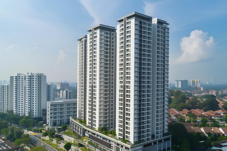 Illustrative render of residential towers in Bandra, Mumbai