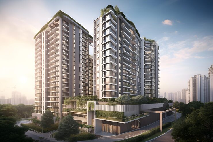 Illustrative render of Godrej BKC, BKC, Bandra, Mumbai